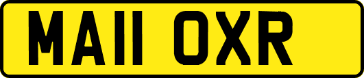 MA11OXR