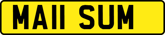 MA11SUM