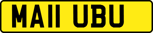 MA11UBU
