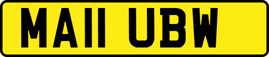 MA11UBW