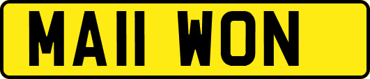 MA11WON