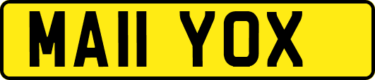 MA11YOX