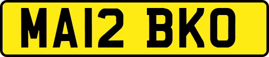 MA12BKO