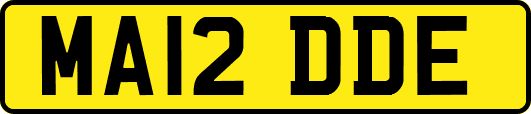 MA12DDE