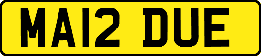 MA12DUE