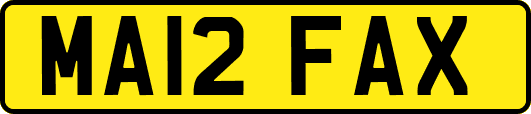 MA12FAX