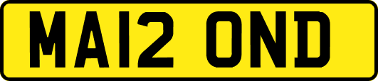 MA12OND