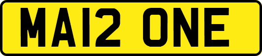 MA12ONE