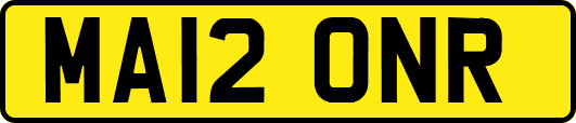 MA12ONR