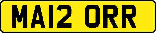 MA12ORR