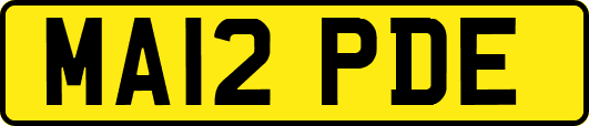 MA12PDE