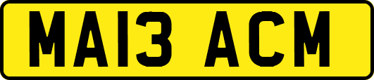 MA13ACM