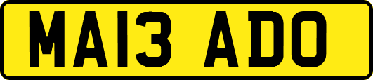 MA13ADO