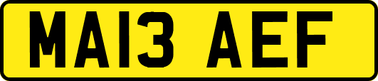 MA13AEF