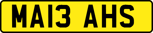 MA13AHS