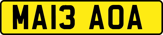 MA13AOA