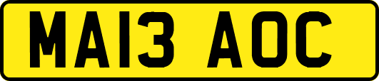 MA13AOC