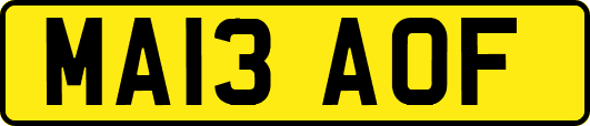 MA13AOF