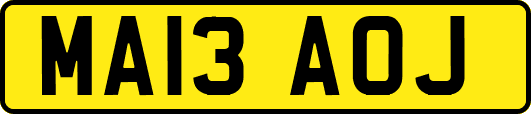 MA13AOJ