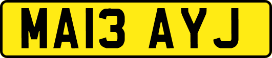 MA13AYJ