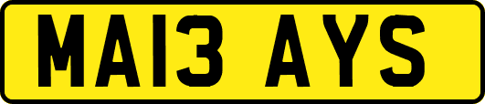 MA13AYS