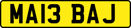 MA13BAJ