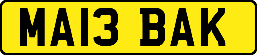 MA13BAK