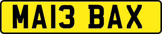 MA13BAX
