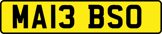 MA13BSO