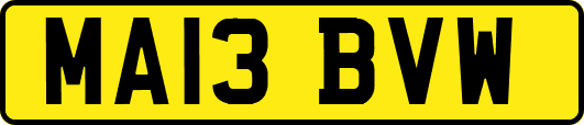 MA13BVW