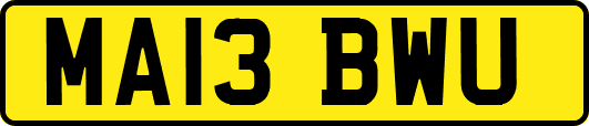MA13BWU