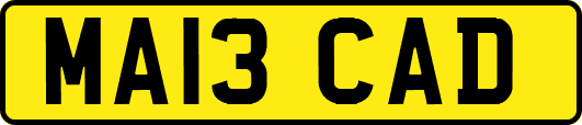 MA13CAD