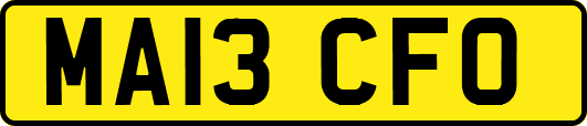 MA13CFO