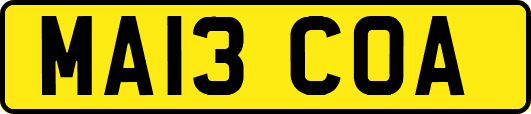 MA13COA