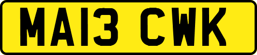 MA13CWK