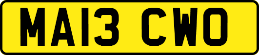 MA13CWO