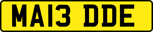 MA13DDE