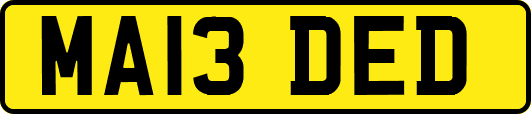 MA13DED