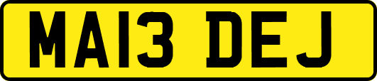 MA13DEJ