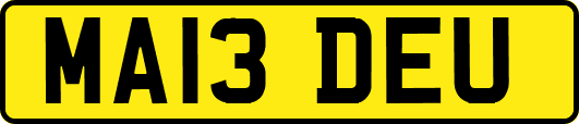 MA13DEU