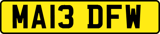 MA13DFW