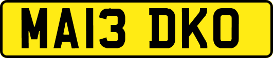 MA13DKO