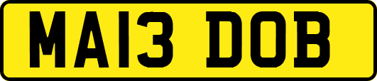 MA13DOB