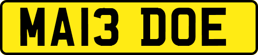 MA13DOE