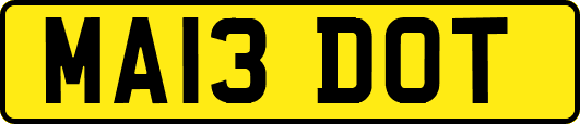 MA13DOT