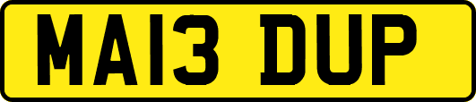 MA13DUP