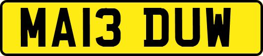 MA13DUW
