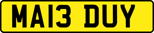 MA13DUY