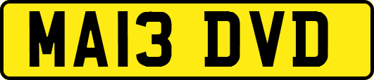 MA13DVD