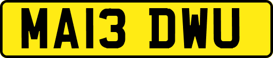 MA13DWU